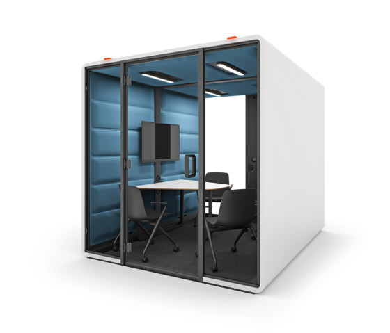 HushFree.Access.L | Blue | Office Pods | Hushoffice