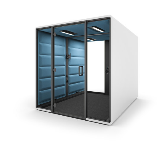 HushFree.Access.L | Blue | Office Pods | Hushoffice