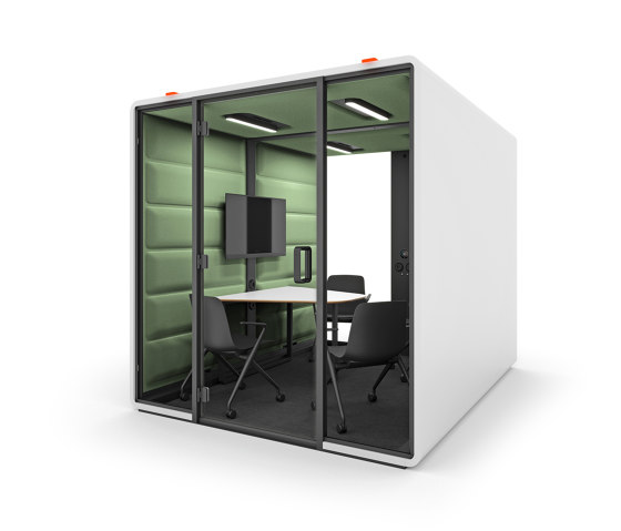 HushFree.Access.L | Light green | Box de bureau | Hushoffice