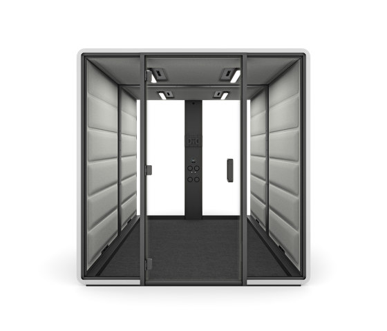 HushFree.Access.L | Light grey | Cabine ufficio | Hushoffice