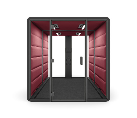 HushFree.Access.L | Red | Office Pods | Hushoffice