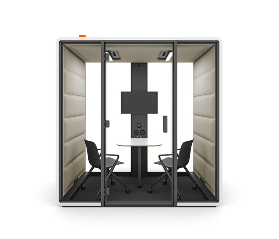 HushFree.Access.M | Beige | Office Pods | Hushoffice