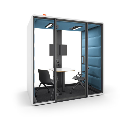 HushFree.Access.M | Blue | Office Pods | Hushoffice