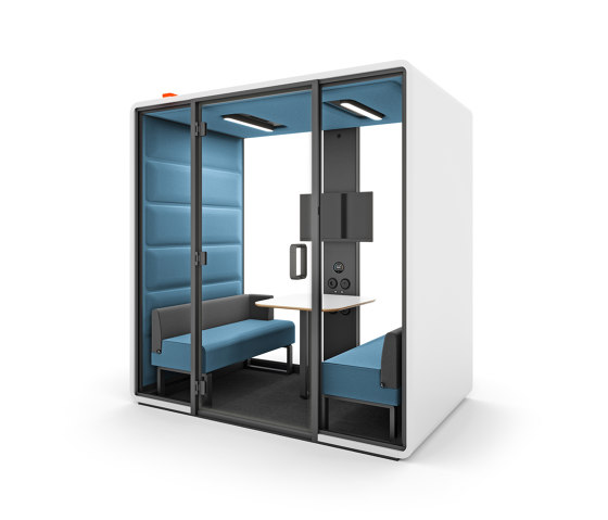 HushFree.Access.M | Blue | Cabinas de oficina | Hushoffice