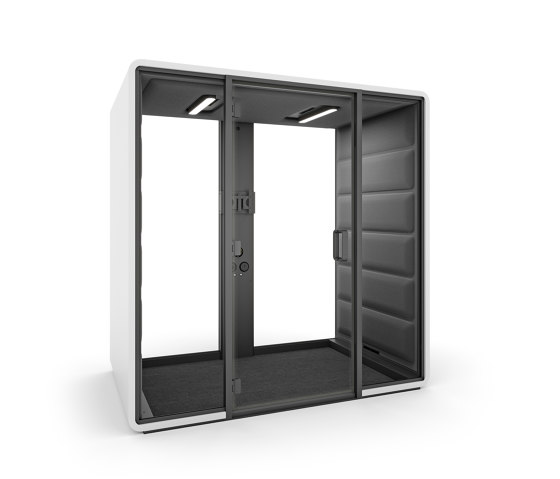 HushFree.Access.M | Dark grey | Box de bureau | Hushoffice