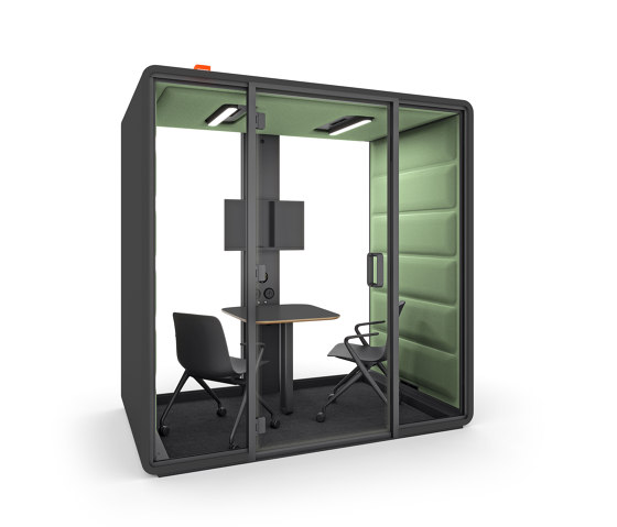 HushFree.Access.M | Light green | Office Pods | Hushoffice