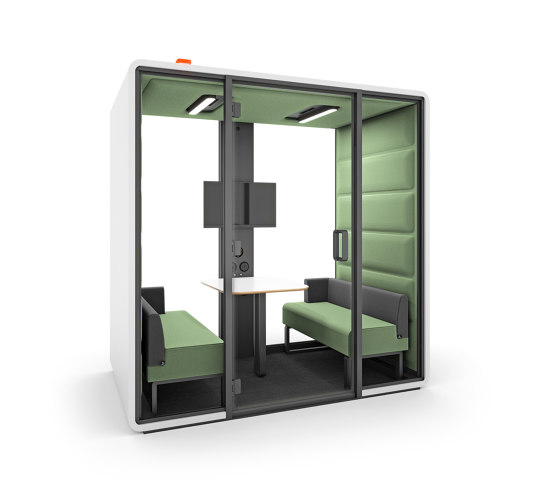 HushFree.Access.M | Light green | Office Pods | Hushoffice