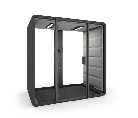 HushFree.Access.M | Light grey | Box de bureau | Hushoffice