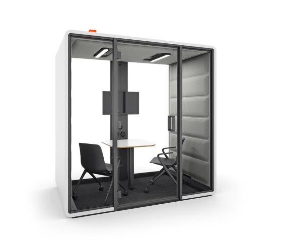 HushFree.Access.M | Light grey | Cabine ufficio | Hushoffice