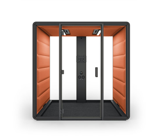 HushFree.Access.M | Orange | Cabinas de oficina | Hushoffice