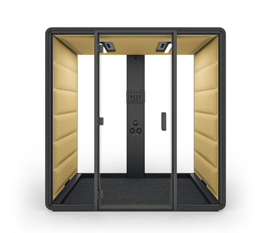 HushFree.Access.M | Yellow | Office Pods | Hushoffice