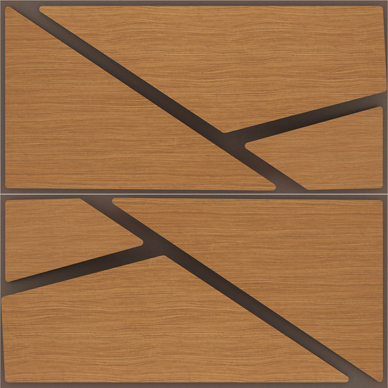 Outdoor Deta Panel Compact Teak | Planchas de madera | Mikodam