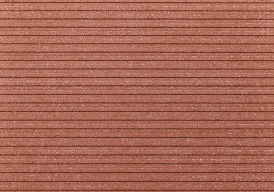 groove | terracotta | ferro light | Pannelli cemento | Rieder