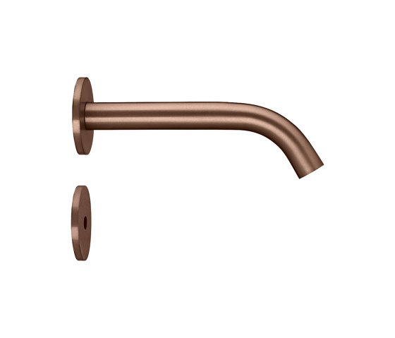 Radius | PVD Bronze TSL.886 150mm IR Sensor Tap - Battery Power | Wash basin taps | The Splash Lab