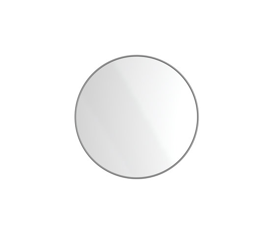 Radius | Satin Wall Mount Mirror / Circular | Badspiegel | The Splash Lab