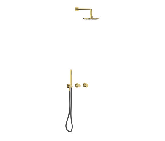 PVD Bronze Concealed Shower | Shower controls | The Splash Lab