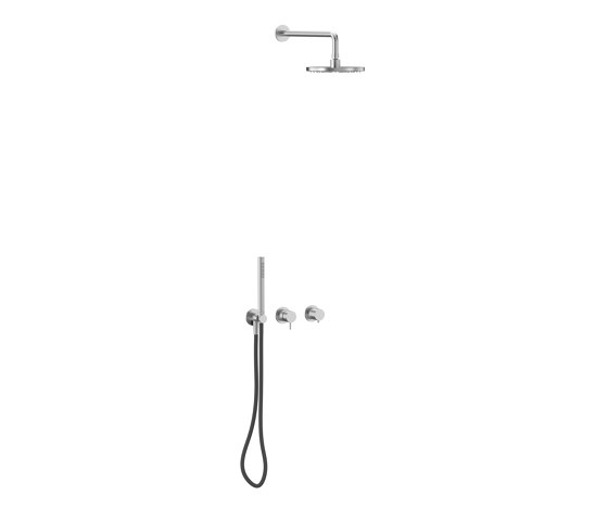 Satin Concealed Shower | Shower controls | The Splash Lab