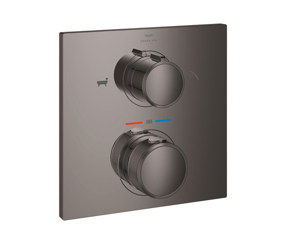 Allure Thermostat for concealed installation with 2-way diverter hand shower/bath filler | Duscharmaturen | GROHE