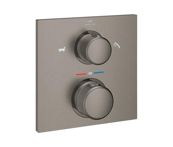 Allure Thermostat for concealed installation with 2-way diverter hand shower/bath filler | Shower controls | GROHE