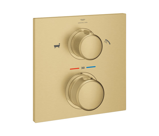 Allure Thermostat for concealed installation with 2-way diverter hand shower/bath filler | Grifería para duchas | GROHE