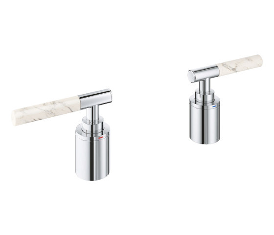 Atrio Private Collection Sticks made from White Attica Caesarstone material | Accessoires robinetterie | GROHE