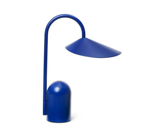 Arum Portable Lamp - Bright Blue | Luminaires de table | ferm LIVING