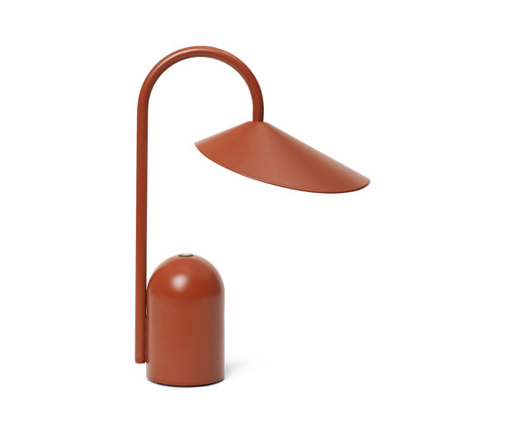 Arum Portable Lamp - Oxide Red | Tischleuchten | ferm LIVING