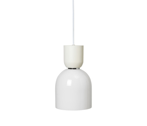 Collect - Bell Shade - White | Lámparas de suspensión | ferm LIVING