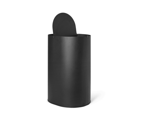 Enkel Bin - Large - Black | Pattumiere | ferm LIVING