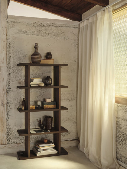 Kona Bookcase 1x4 - Dark Stained | Scaffali | ferm LIVING