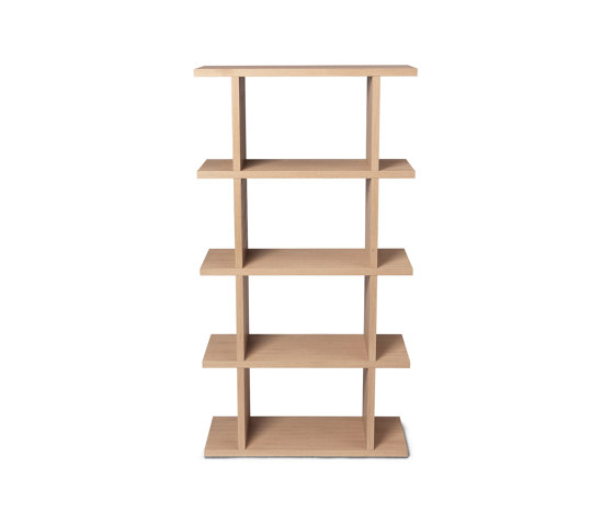 Kona Bookcase 1x4 - Natural | Étagères | ferm LIVING