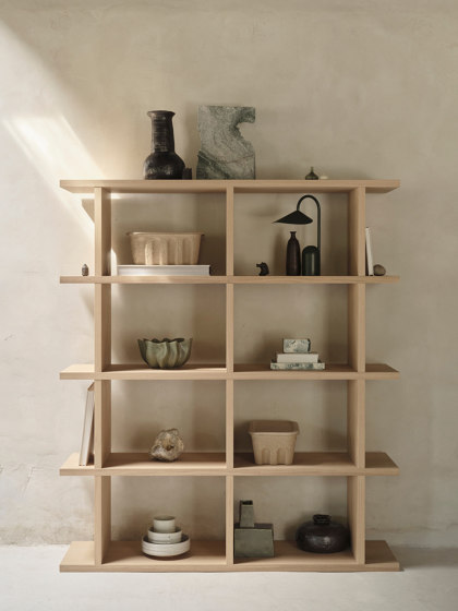 Kona Bookcase 2x4 - Natural | Scaffali | ferm LIVING