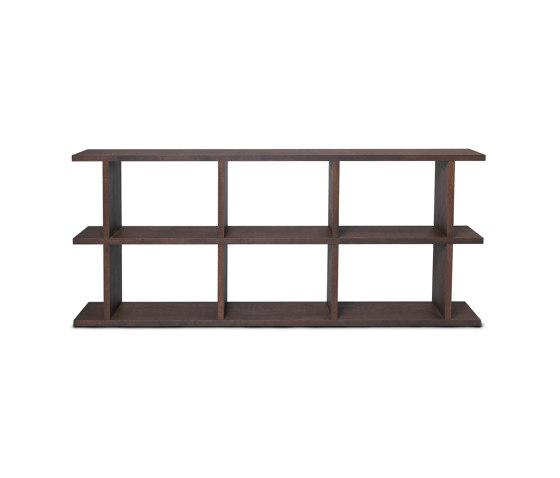 Kona Bookcase 3x2 - Dark Stained | Shelving | ferm LIVING