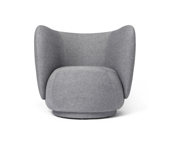 Rico Lounge Main Line Flax - MLF63 Navy | Fauteuils | ferm LIVING