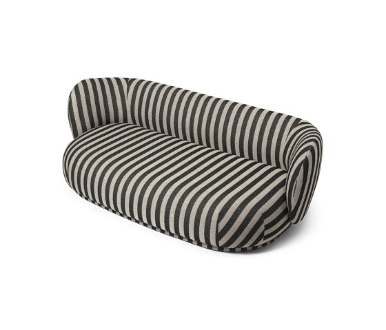 Rico Lounger Sofa Louisiana - Sand/Black | Divani | ferm LIVING