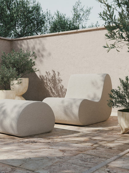 Rouli Center Module Pure Bouclé - Off-white | Sillones | ferm LIVING