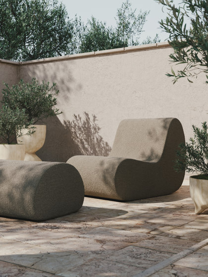 Rouli Center Module Pure Bouclé - Sand | Fauteuils | ferm LIVING