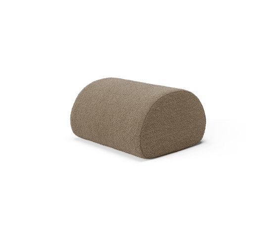 Rouli Pouf Pure Bouclé - Sand | Pouf | ferm LIVING