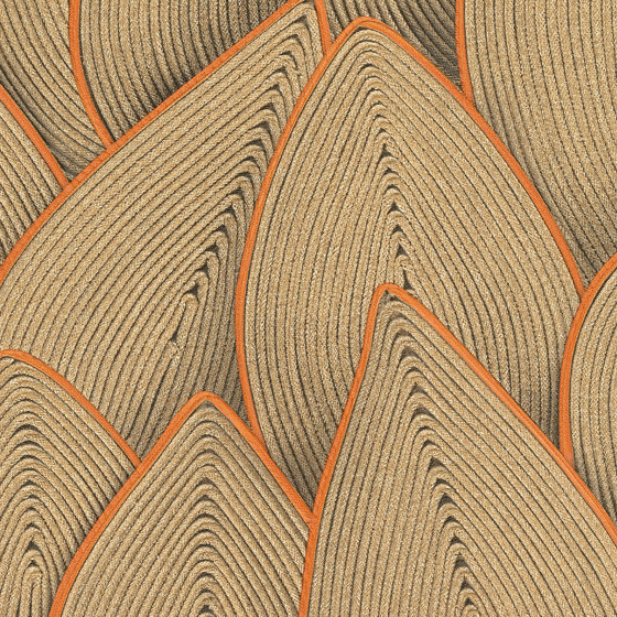 Cordes sensibles x Véronique de Soultrait | Une lumineuse vibration | VP 993 11 | Wall coverings / wallpapers | Elitis