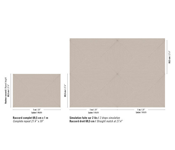 Cordes sensibles x Véronique de Soultrait | La puissance de la simplicité | VP 994 02 | Revêtements muraux / papiers peint | Elitis