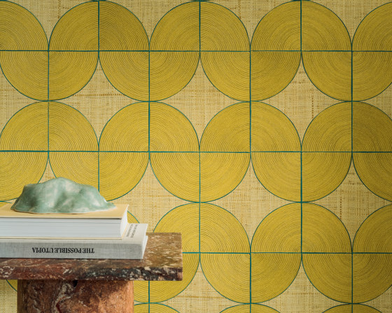 Cordes sensibles x Véronique de Soultrait | La route des citronniers | VP 995 20 | Wall coverings / wallpapers | Elitis