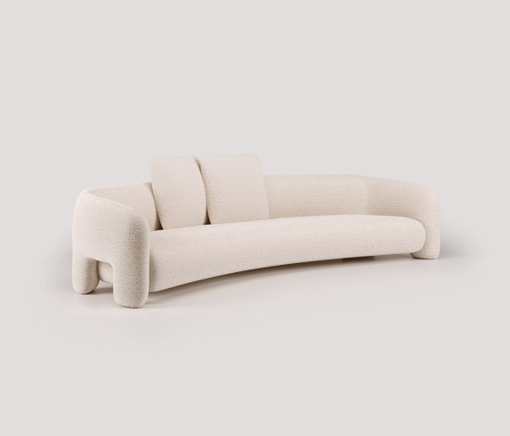 Bold Sofa Curved Open Arms | Sofas | Mohdern