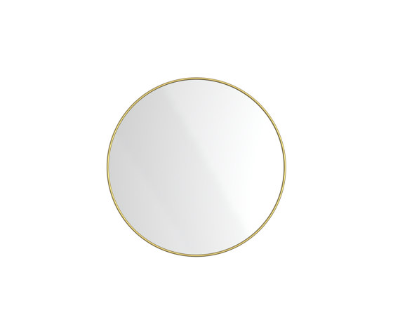 Radius | PVD Brass Wall Mount Mirror / Circular | Bath mirrors | The Splash Lab