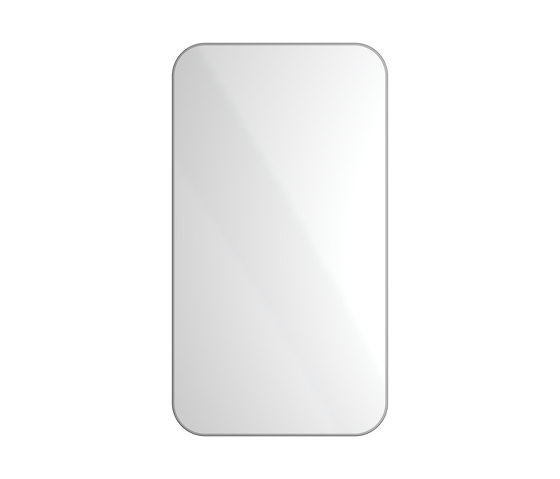 Radius | Satin Wall Mount Mirror / Rectangular | Bath mirrors | The Splash Lab