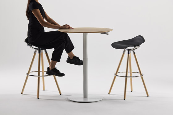 Float Gather 30in Round | Standing tables | Humanscale