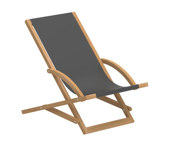 Beacher foldable chair teak | Lettini giardino | Royal Botania