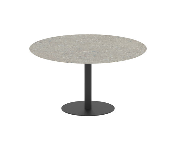 Butler round table 120 low dining ceramic top | Dining tables | Royal Botania