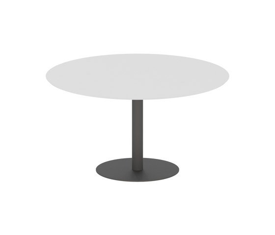 Butler round table 120 low dining ceramic top | Dining tables | Royal Botania