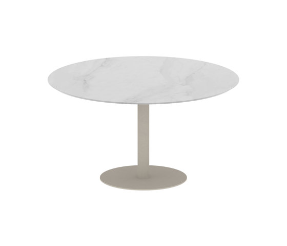 Butler round table 120 low dining ceramic top | Tavoli pranzo | Royal Botania