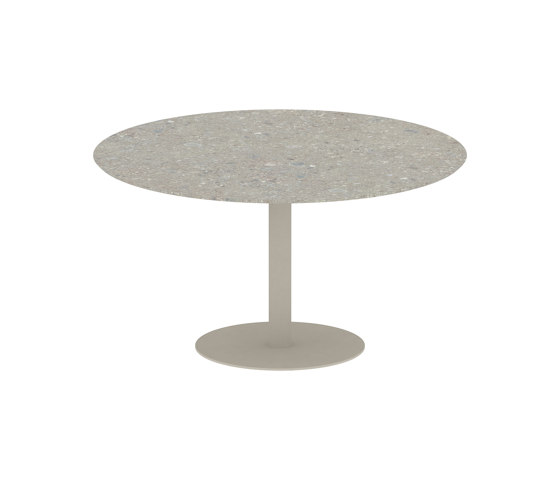 Butler round table 120 low dining ceramic top | Dining tables | Royal Botania